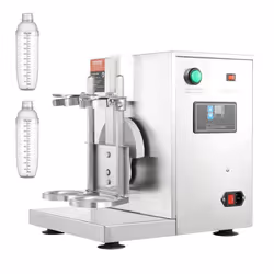 Mixeur à boissons - VEVOR - 316 x 360 x 365 mm Batteur Mixeur à Milkshake 120 W Appareil à Thé au Lait en Inox 2 Têtes