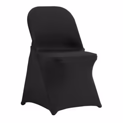 Housses de chaise pliantes en élasthanne extensible-VEVOR-30 pcs housses de protection universelle-pour mariage vacancesnoir
