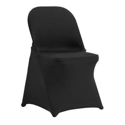 Housses de chaise pliantes en élasthanne extensible-VEVOR-30 pcs housses de protection universelle-pour mariage vacancesnoir