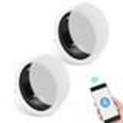 Haut-parleur de plafond Bluetooth-VEVOR-Système Haut-parleurs Encastrés au Plafond Mural-pour Cuisine Salon Chambre