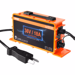 Caractéristiques & Détails Véritable compatibilité avec 3 batteries : notre chargeur de batterie pour voiturette de golf offr ...
