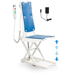 VEVOR Elevateur de bain electrique, 77 a 507 mm, appareils pour soulever les vieux du sol, supporte jusqua 140,6 kg, inclinaison a 45 ° pour