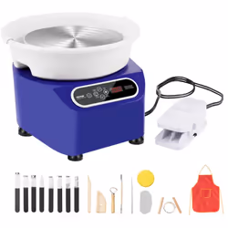 Caractéristiques & Détails Stabilité super douce : notre machine à tour de poterie est dotée d'un moteur avancé à entraînemen ...