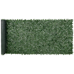 Haie Artificielle-VEVOR-150x401 cm-Brise Vue Clôture de Lierre Artificiel Intimité-pour Jardin Extérieur Cour Balcon Terrasse