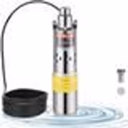 Pompe à eau solaire - VEVOR - solaire submersible puits profonds 24 V CC 21 m³/h 83 m 277 W submersion max 20 m