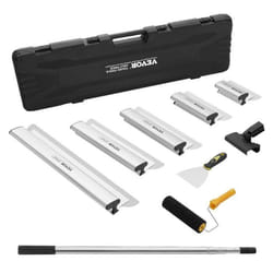 Kit Lames Décumage pour Cloisons Sèches-VEVOR-Manche Dextension 862-2072 mm-pour Plaques de Plâtre Plaques Murales