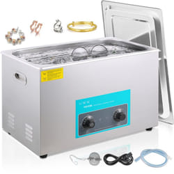 VEVOR Nettoyeur a Ultrasons 30 L avec Chauffage et Minuterie pour Bijoux Montres