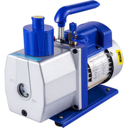 Vevor - Pompe a vide 198 L/min, pompe a vide de climatisation a un etage 372 w, pour systemes R12 R22 R134a R410a, outil ultime de refrigerant sous