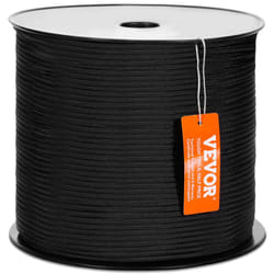 Corde en nylon tresse, 5 mm x 304,8 m, corde deescalade en plein air, 32 brins, resistance a la rupture de 3,20 kN, corde de greement dearboriste