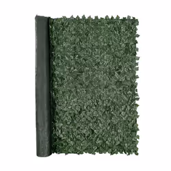 Haie Artificielle-VEVOR-244x183 cm-Brise Vue Clôture de Lierre Artificiel Intimité-pour Jardin Extérieur Cour Balcon Terrasse