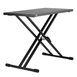 Table DJ avec Support Portable-VEVOR-820 x 495 mm-Support de Clavier et Plateau de Table Pliables en X Support de Mixage Audio
