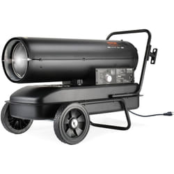 Chauffage a Air Pulse au Kerosene Diesel, 100000 btu, Chauffage deAppoint Portable, Controle du Thermostat, Reservoir 38 l, pour Maison, Chantier,