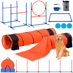Caractéristiques & Détails Améliorez l'agilité de votre chien : Notre kit comprend une barre de saut de 71 cm de large, un an ...