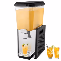 Distributeur de Boissons Commerciales-VEVOR-Distributeur de Jus de 18 L-pour Boissons Froides Restaurant Bar Fête