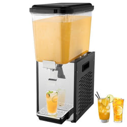 Distributeur de Boissons Commerciales-VEVOR-Distributeur de Jus de 18 L-pour Boissons Froides Restaurant Bar Fête