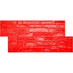 Vevor - Tapis de tampons en beton, 740 x 330 x 24 mm, tapis de tampon de texture en polyurethane pour peau de beton, empreinte de sol en ardoise,