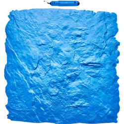 Vevor - Tapis de tampons en beton, 600 x 600 mm, tapis de tampon de texture en polyurethane pour peau de beton, empreinte de sol en ardoise, moule en