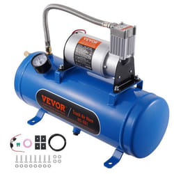 Compresseur dAir-VEVOR-Compresseur dAir pour Kit de Klaxon Pompe à Air-Tout Véhicules 12 V Trains Bateaux Voitures Atelier