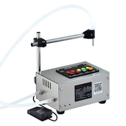Machine de Remplissage Liquide - VEVOR - Automatique Commande Numérique - Capacité 10 à 4000 mL - Buse Unique - pour Lait Eau