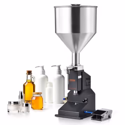 Machine de Remplissage Liquide-VEVOR - Lait Eau Jus Huile Essentielle Shampoing Miel Lotion Cosmétique