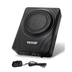Caisson de Basses Sous le Siège de Voiture-VEVOR-300 W-203 mm-Amplificateur Intégré Entrée de Niveau Haut/bas Contrôleur de