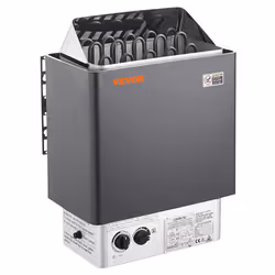 Poêle de Sauna Électrique Portable-VEVOR-8 kW 400 V 3 N-pour Sauna 8-12 m³ Utilisation Commerciale de Douche de Spa Hôtel
