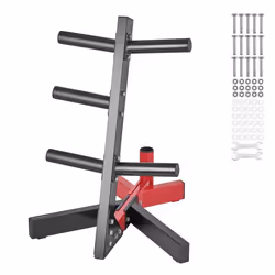 Support dHaltères avec Capacité de Charge 227 kg-VEVOR-Rack de Rangement pour Disques des Poids de 508 mm