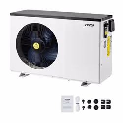 Pompe à Chaleur pour Piscine-VEVOR-Capacité de Chauffage 322-1525 kW-pour Piscines Hors Sol 30 à 60 m³