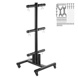 Support dHaltères Vertical Arbre-VEVOR-Rack de Rangement pour Disques des Poids de 508 mm-Charge 454 kg