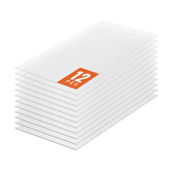 Plaque en Polycarbonate-VEVOR-1210x605x6 mm-Panneaux de Toit en Feuilles Lot de 12-Toiture Plastique Ondulé Imperméable