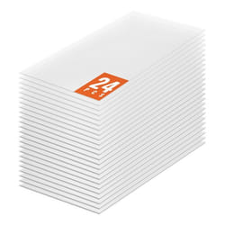 Plaque en Polycarbonate-VEVOR-1210x605x4 mm-Panneaux de Toit en Feuilles Lot de 24-Toiture Plastique Ondulé Imperméable