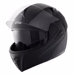 Casque de Moto-VEVOR- Lentille Interchangeable-pour Jeunes et Adultes S