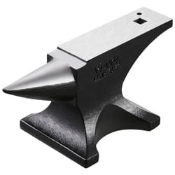 Enclume de Forgeron en Acier Moulé 25 kg-VEVOR-Enclume à Corne Simple Ronde Haute Dureté Grand Plan de Travail Base Stable