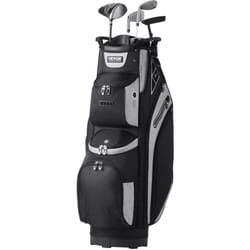 Sac de Golf 90 cm, Sac Chariot pour Clubs de Golf avec Separateur de 14 Compartiments et 13 Poches, Organisateur sur Roulettes en Polyester, avec