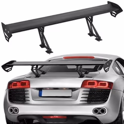 Aileron daile de Style GT-VEVOR-1100 mm-Spoilers Arrière de Voiture Aileron de Course BGW/JDM de Dérive-Noir Mat