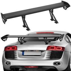Aileron daile de Style GT-VEVOR-1100 mm-Spoilers Arrière de Voiture Aileron de Course BGW/JDM de Dérive-Noir Mat