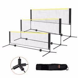 Filet de badminton-VEVOR-302 m filet pliable de volley-ball réglable en hauteur-pour les jeux intérieur et extérieur de lenfa ...