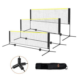 Filet de badminton-VEVOR-302 m filet pliable de volley-ball réglable en hauteur-pour les jeux intérieur et extérieur de lenfant