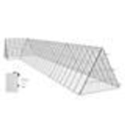 Enclos pour Poulailler-VEVOR-400 x 100 x 615 cm-Portables- l’extérieur avec Cadres d’angle-Poulets Canards et Lapins