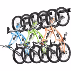 Caractéristiques & Détails Maximisez votre espace : accrochez vos vélos au mur avec notre support de rangement mural pour vél ...