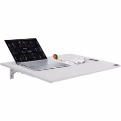 Caractéristiques & Détails Pliage à fermeture lente : conçue pour économiser de l'espace, cette table pliante murale se plie ...
