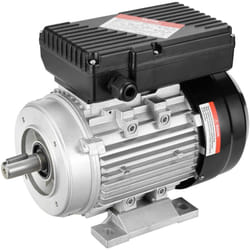 Moteur electrique 0,55 kW moteur de compresseur deair monophase, 1400 tr/min, ca 220-240 v, 4,5 a, cadre 80, B34, arbre a clavette 19 mm, rotation