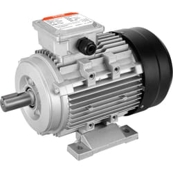 Moteur electrique 1,5 kW moteur de compresseur deair triphase, 3000 tr/min, ca 230/400 v, 9,5/3,5 a, cadre 90L, B3, arbre a clavette 24 mm, rotation