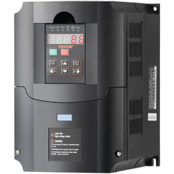 Vevor - Variateur de frequence, 7,5 kW, entrainement a frequence variable, 35 a, entree monophasee ou triphasee 40-60 Hz vers sortie triphasee 0-400