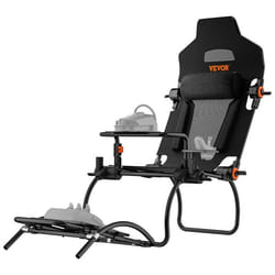 Support de Volant de Course Pliable Cockpit de Simulateur de Conduite en Acier-VEVOR-pour Logitech G923/G920/G29