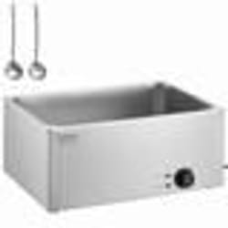 Chauffe-Plat Buffet-VEVOR-18 L-Bain-Marie Électrique 1200 W-Buffet Chauffant de Comptoir-Acier Inoxydable