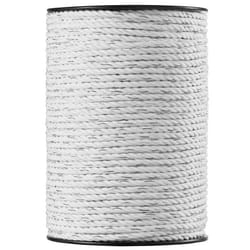 Fil de Clôture Électrique-VEVOR-200 m-Corde PEHD Tissée et Fil 6 Brins Métalliques Mixtes-Corde de Clôture pour Chevaux Bovins