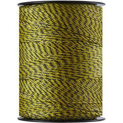 Fil de Clôture Électrique-VEVOR-1026 m-Corde PEHD Tissée et Fil 6 Brins Métalliques Mixtes-Corde de Clôture pour Chevaux Bovins