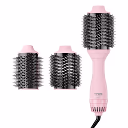 Brosse Soufflante Sèche-cheveux Ionique Tête 65 mm 75 mm-VEVOR-  Brosse de Coiffage à Air Chaud 4 Températures pour Lisser Sé ...