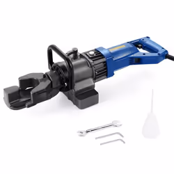 Cintreuse de Barres Armature Électrique-VEVOR-1000 W-Machine à Cintrer Hydraulique Portable-pour Barres dAcier